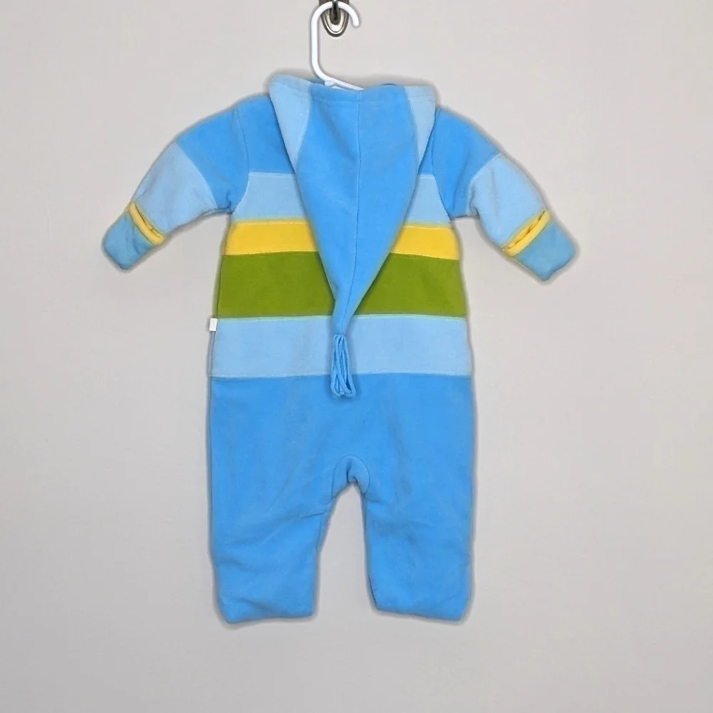 Oshkosh Fleece Stripe Bunting Snowsuit 3-6m